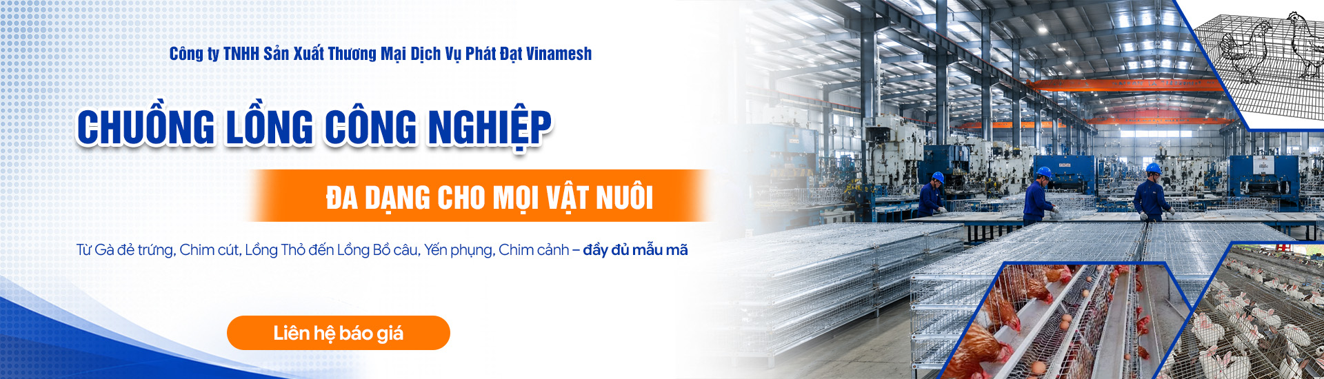 LỒNG NUÔI CÔNG NGHIỆP